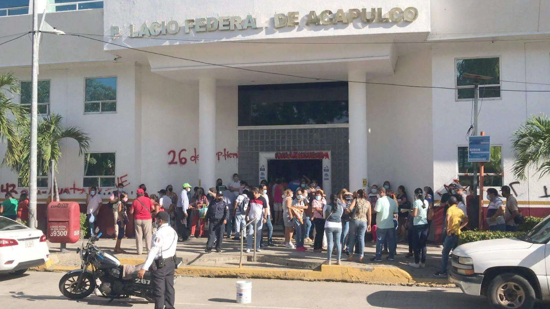 protesta palacio federal